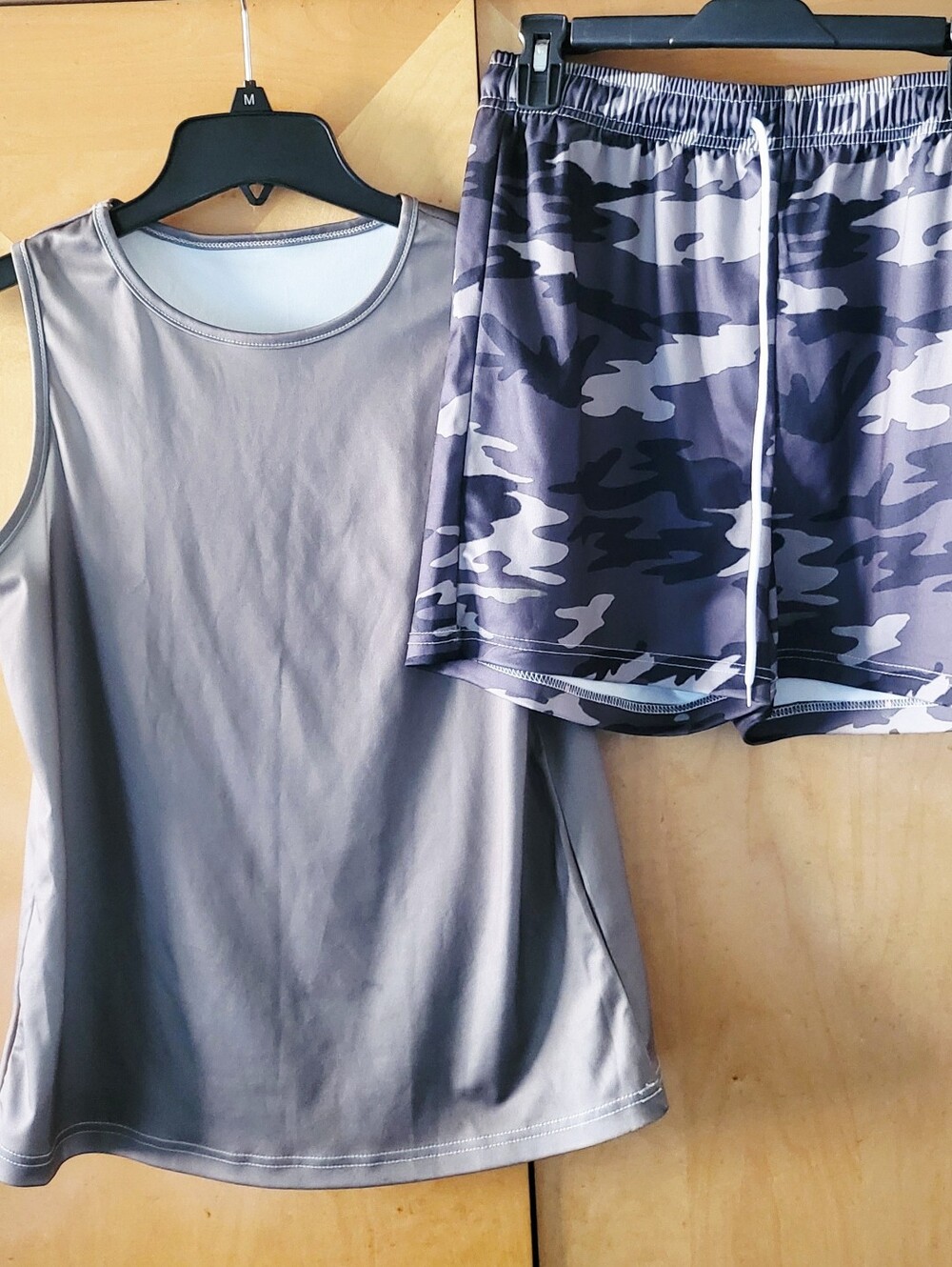Tank & Camo Sleep Shorts